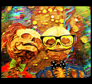 Friends 'Till After the End II Photography & Digital Painting. 50 x 40cm. Print. ©2024 Keith Edwards